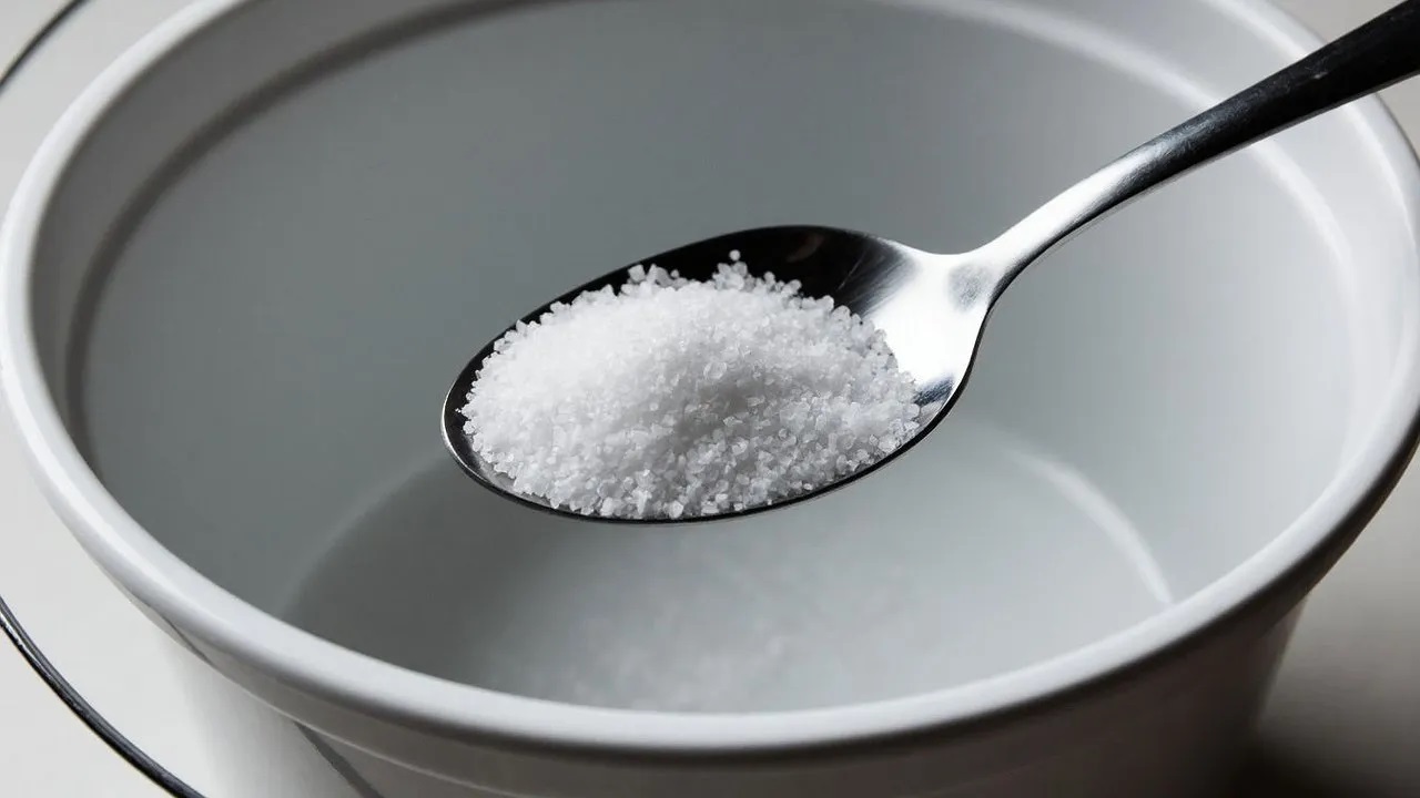 сол във водата