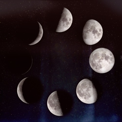 8 фази на луната