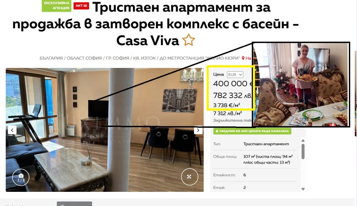 апартамент Райкова цена