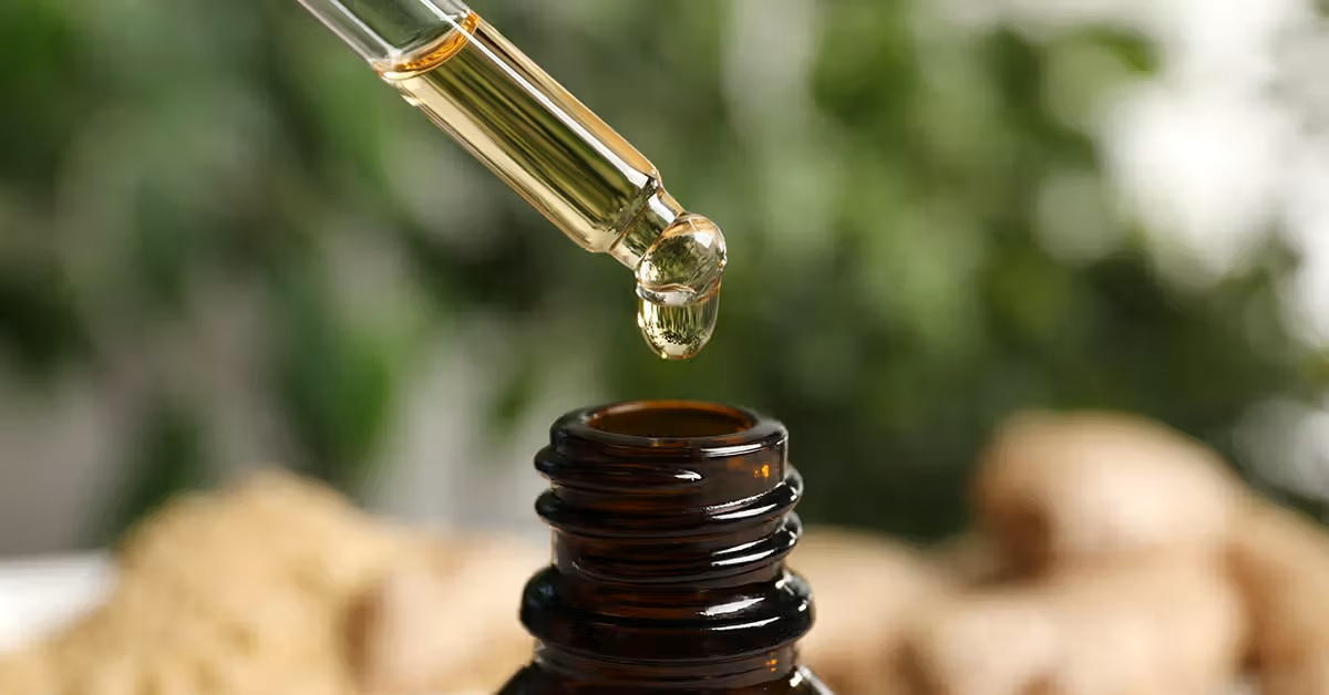 ginger oil drops