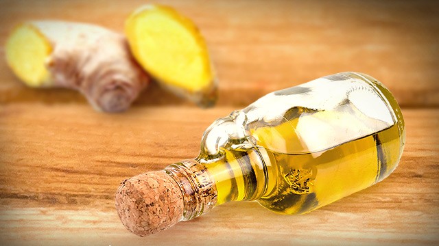 ginger in oil