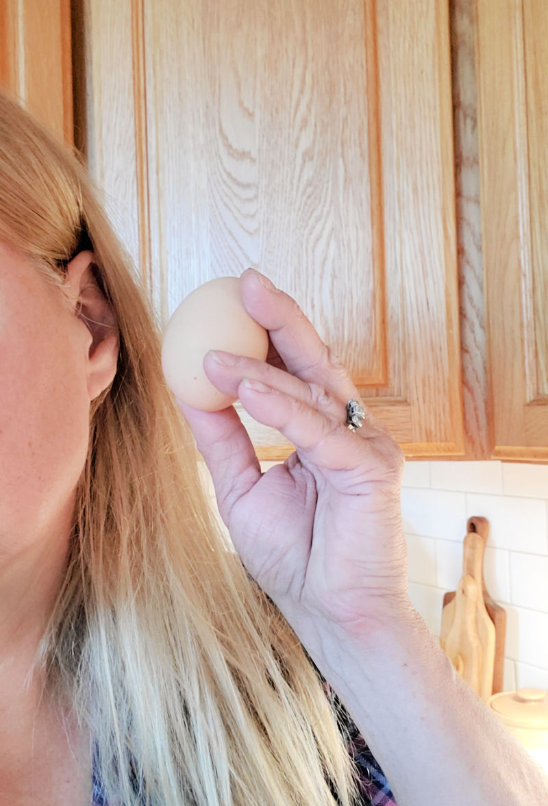 тест яйца звук