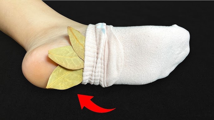 дафинов лист в чорапите