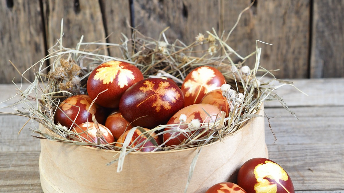 пъстри яйца