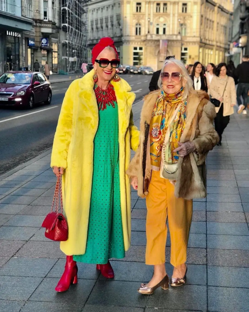пенсионерки моден стил