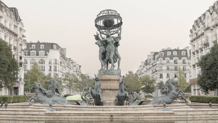 китайски град копие на Париж