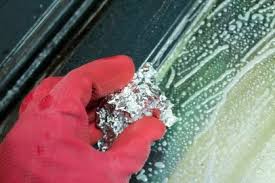 почистване с фолио