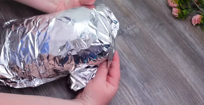 месо във фолио