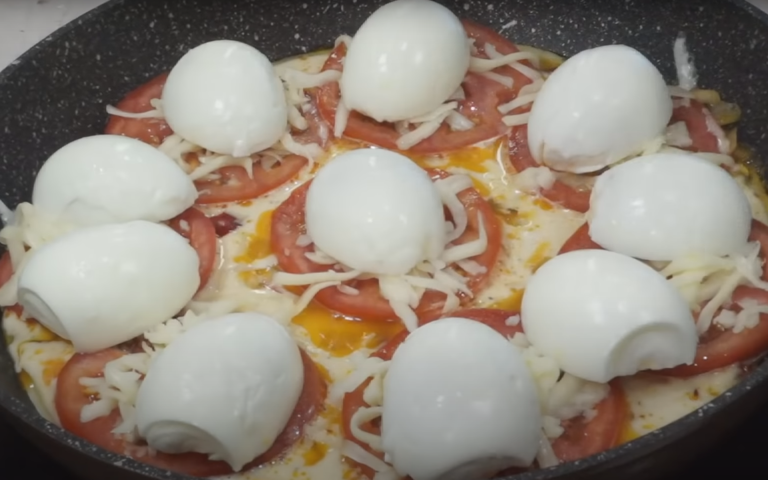  яйца в тиган 