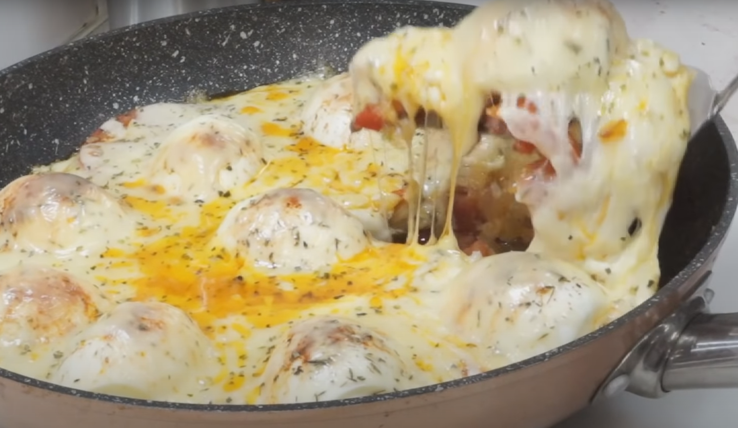  яйца по турски в тиган 