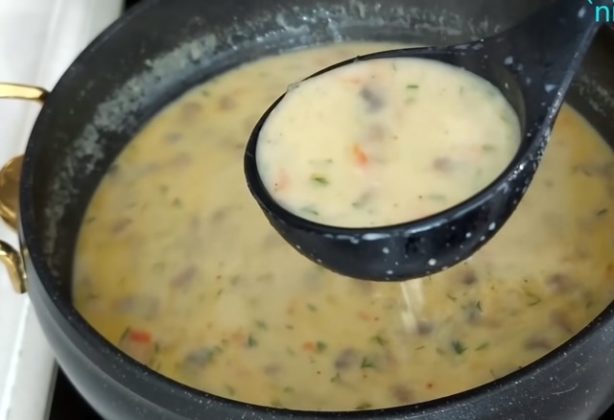 гъбена крем супа