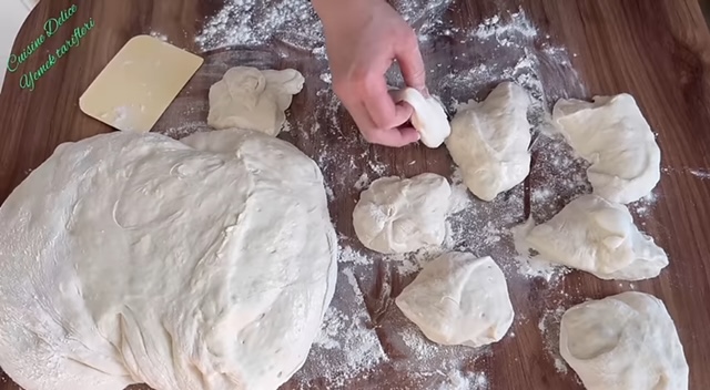 парчета тесто