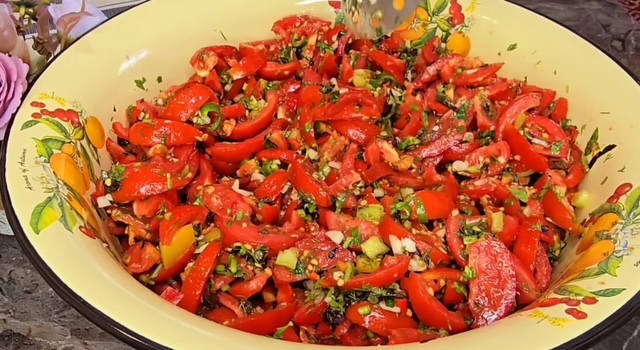 зеленчуци в купа
