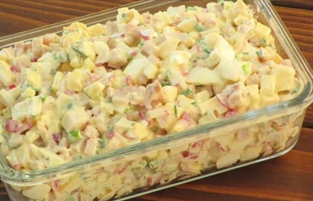 немска яйчена салата