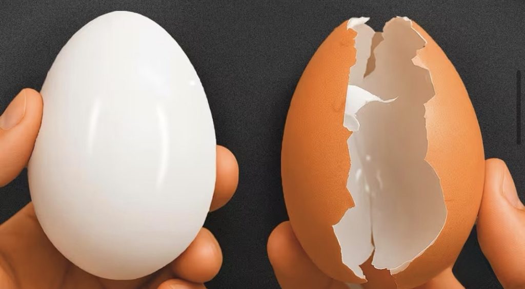 черупка на яйце