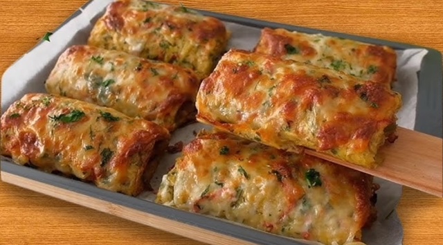 картофени рулца с плънка
