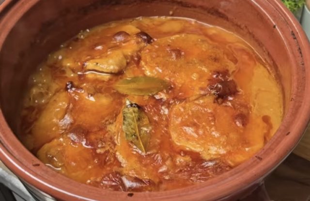 пържоли в гърнне