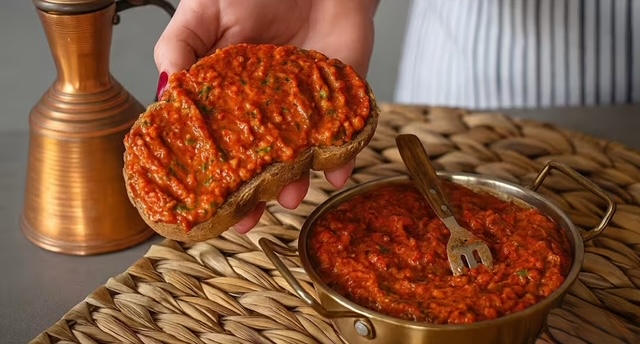 лютеница на филия