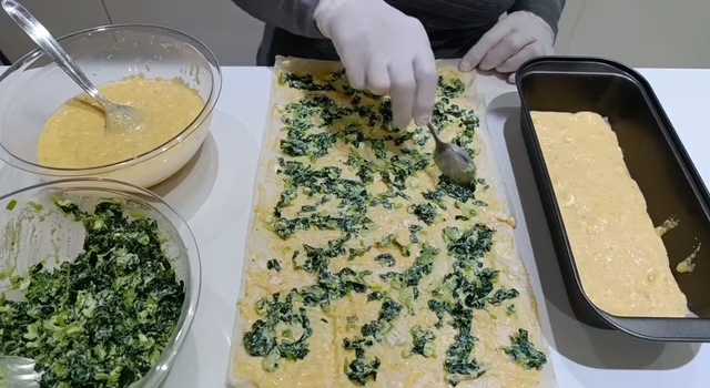 приготвяне спаначен кекс