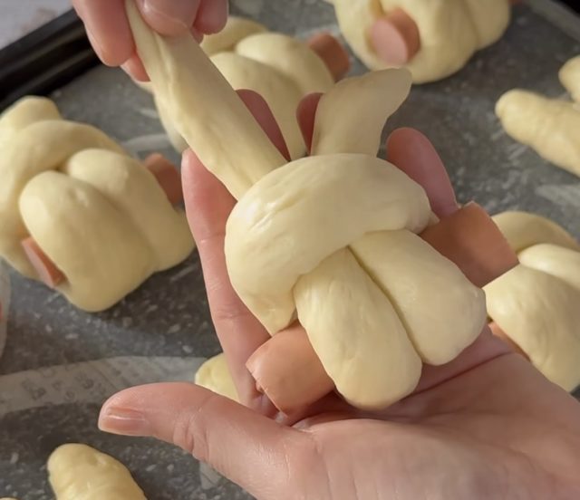 зайчета от тесто