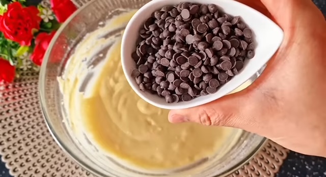  шоколад в тестото 