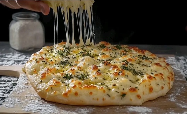 чесново хлебче