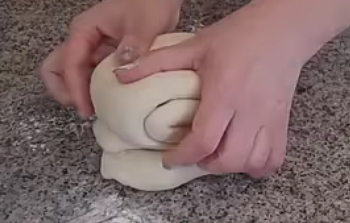 сгъване тесто