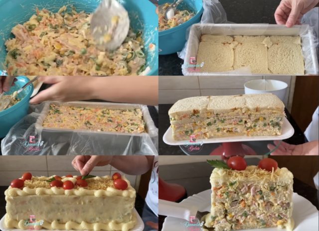 процедура солена торта