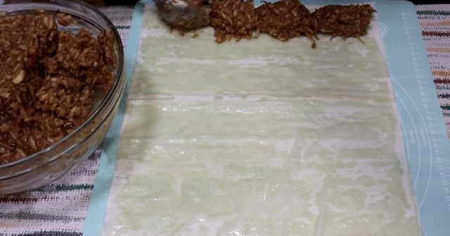 навиване щрудел