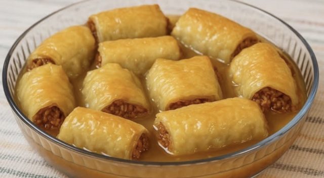 баклава рулца