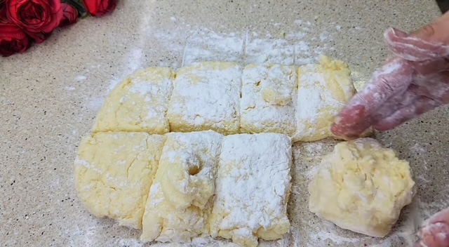 тесто с извара