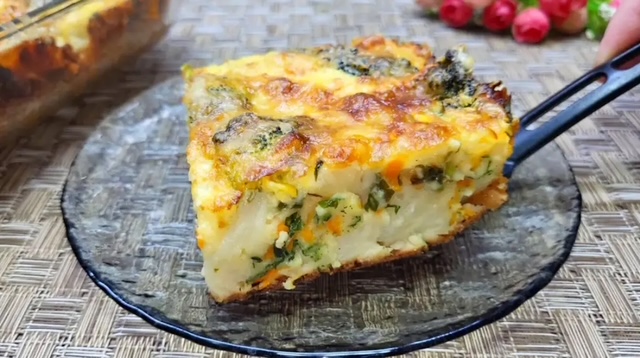 порция зеленчуков пай