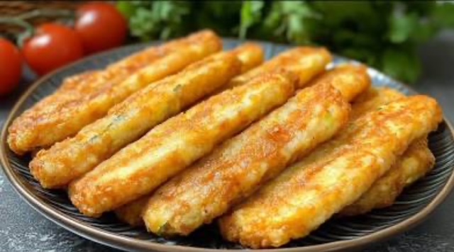 панирани шницели от тиквички