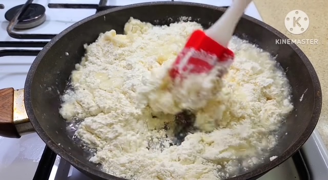 брашно във водата