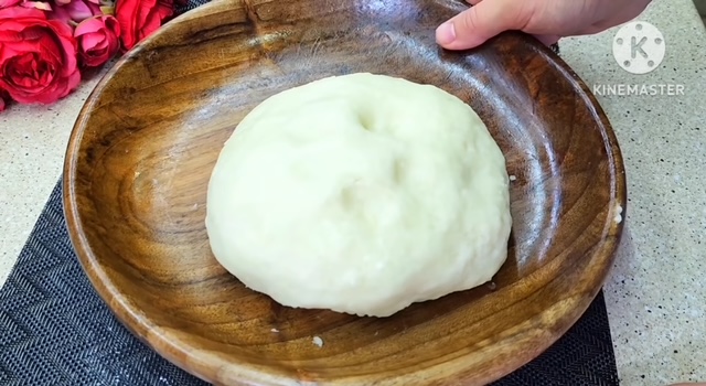 тесто вряща вода