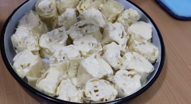 заливка баница