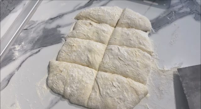 правоъгълник тесто