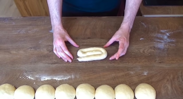  охлюв от тесто 