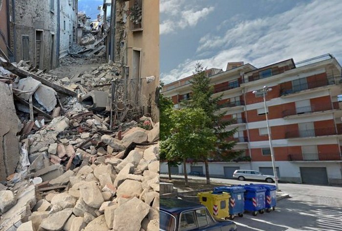 земетресение Италия