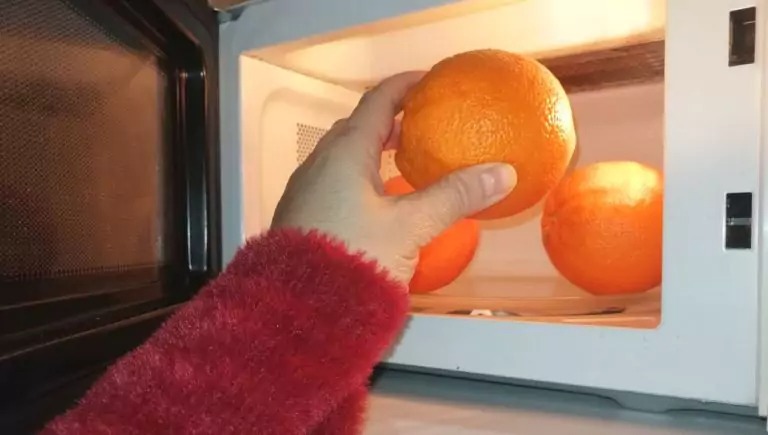портокали в микровълновата