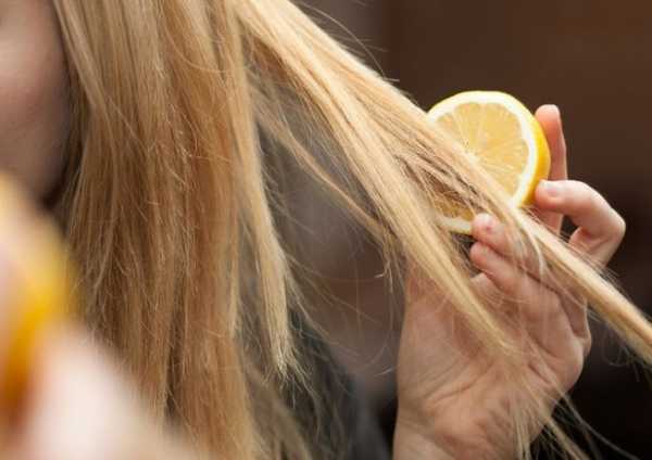 руса коса с лимон