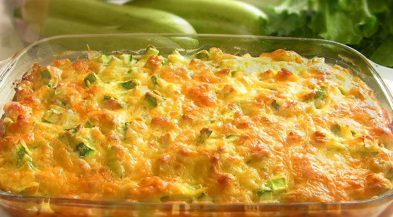  лесна запеканка с тиквички 