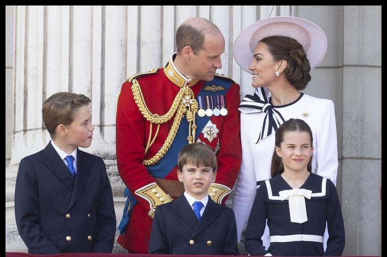  Кейт и Уилям Trooping the Colours 