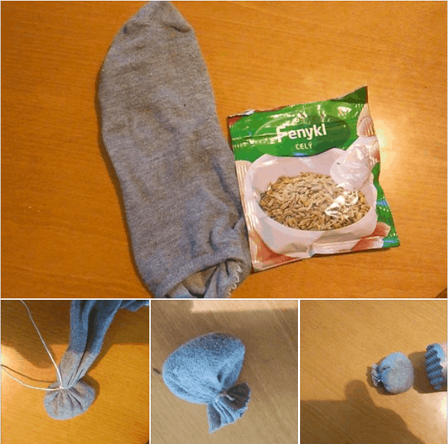 копър в чорап