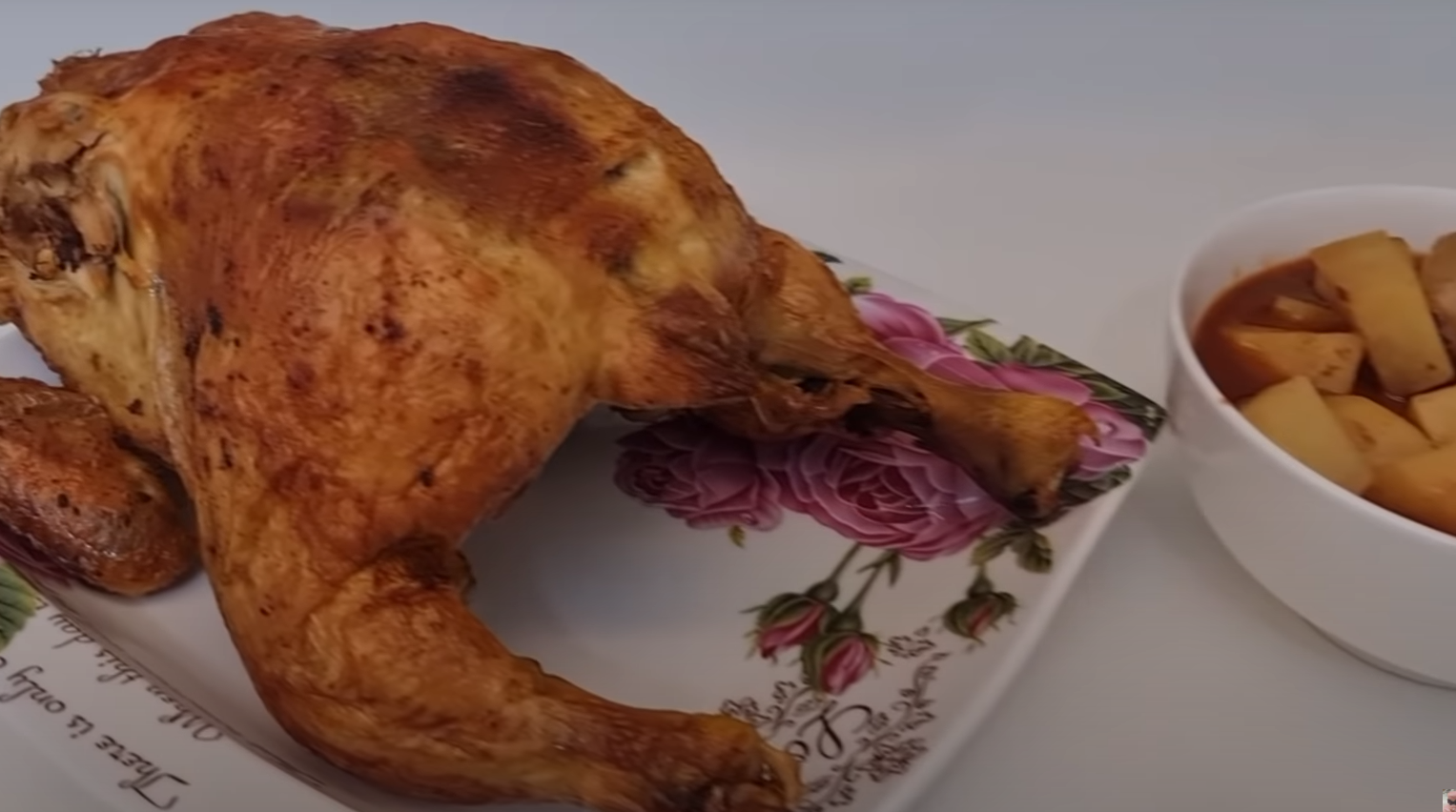 печено пиле с хрупкава кожичка