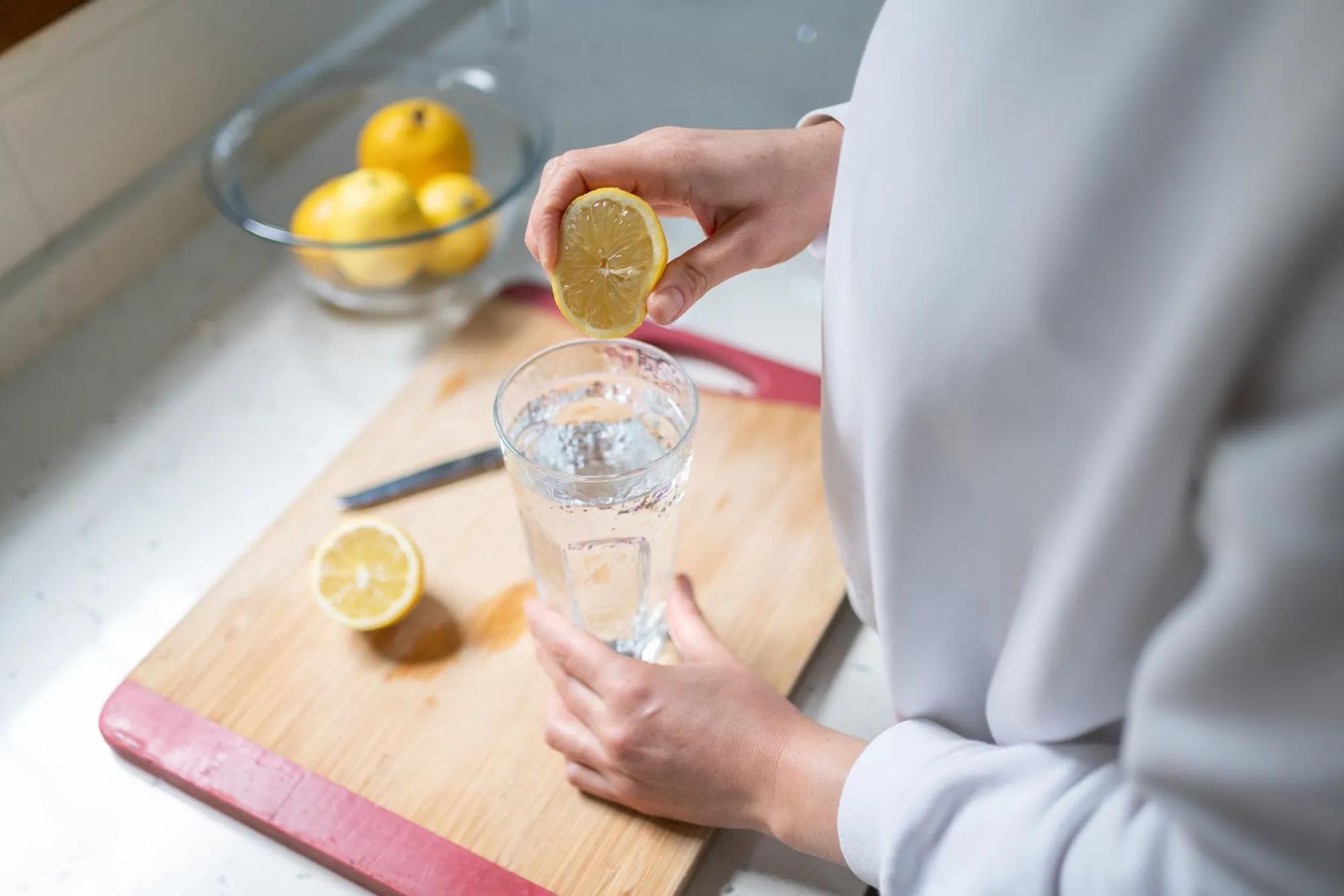 Lemon water