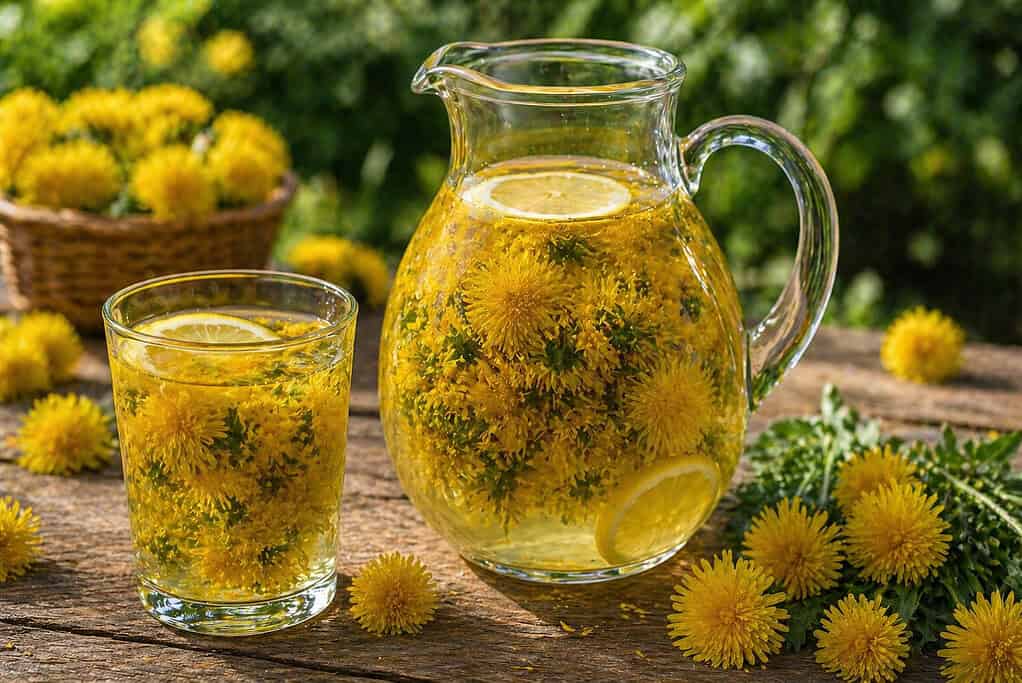 глухарче вода