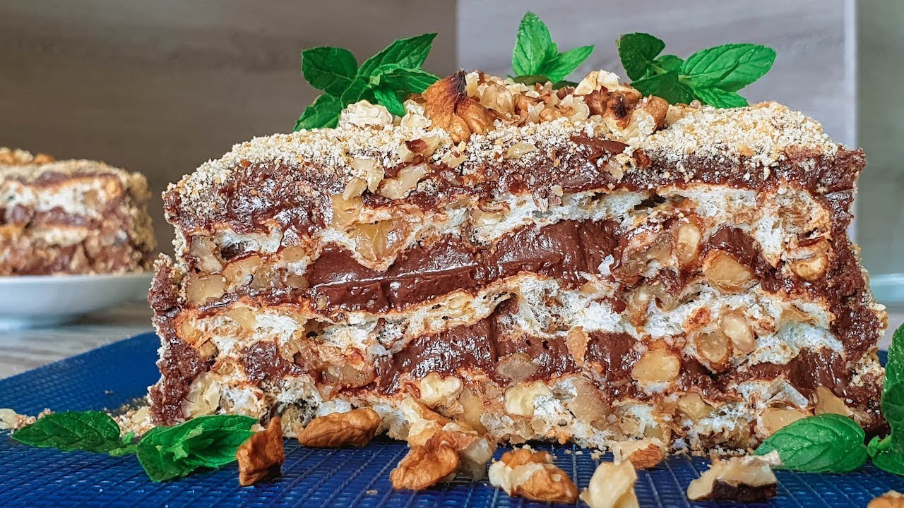  торта ореховка без брашно 