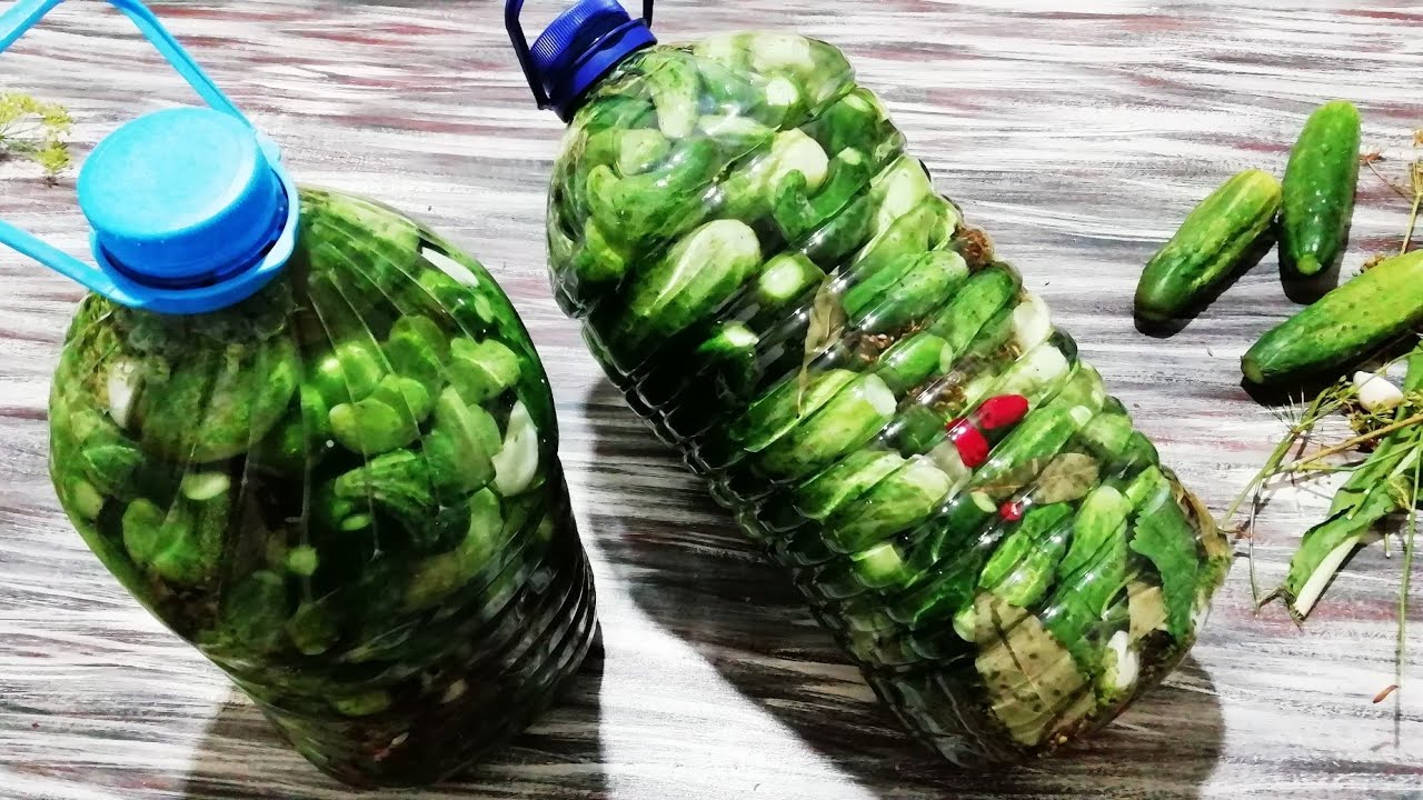 краставички в бутилки