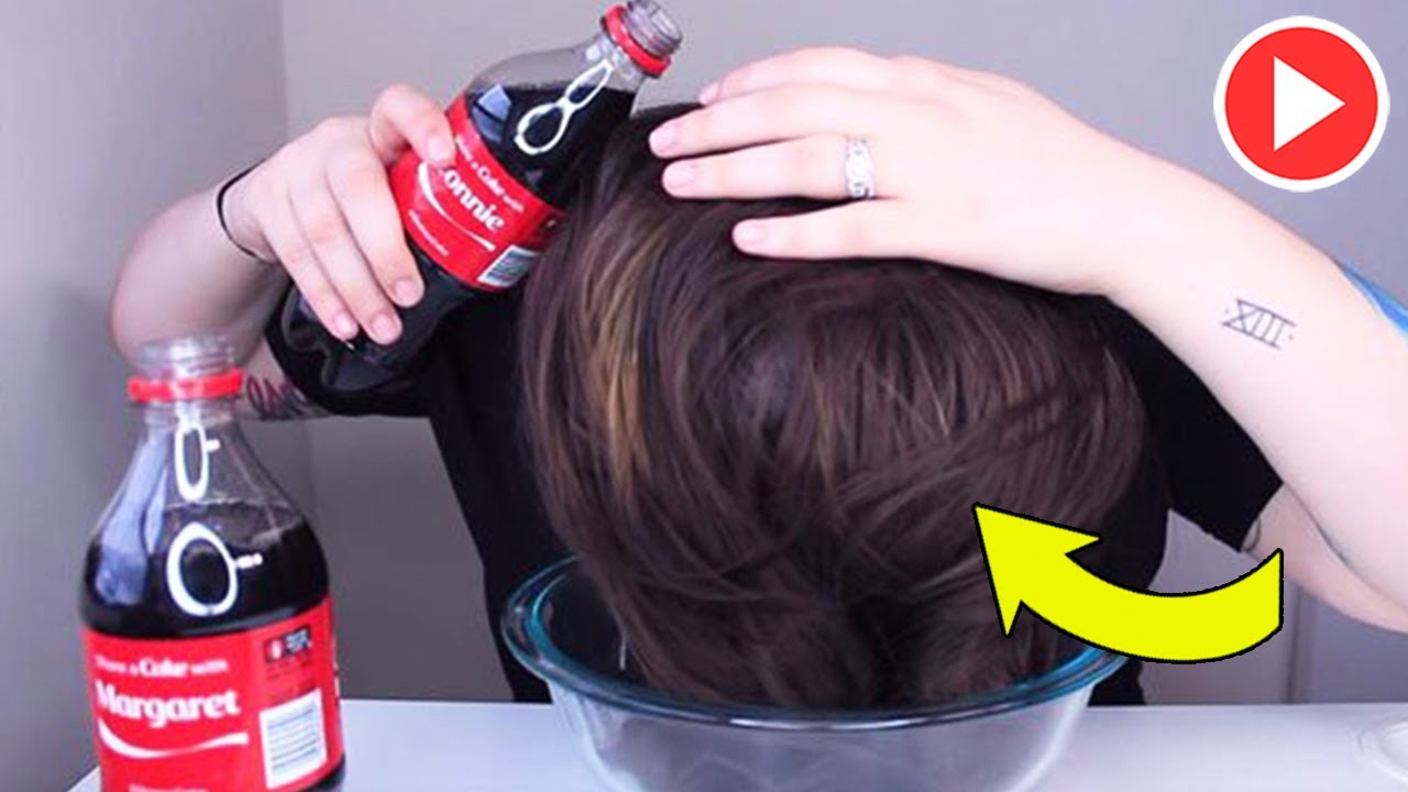 измиване на косата с Кока Кола